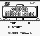 Das Titelbild von Super Muffin Land